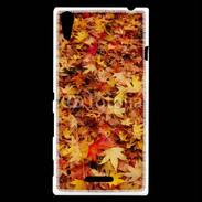 Coque Sony Xperia T3 feuilles d'automne 2
