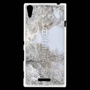 Coque Sony Xperia T3 Forêt enneigée
