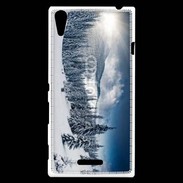 Coque Sony Xperia T3 paysage d'hiver 4