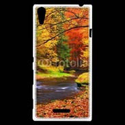 Coque Sony Xperia T3 Un automne au bord de l'eau