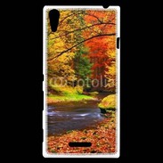 Coque Sony Xperia T3 Un automne au bord de l'eau