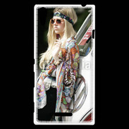 Coque Sony Xperia T3 Flower power 5