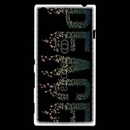 Coque Sony Xperia T3 Paix musicale
