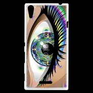 Coque Sony Xperia T3 Œil hippie