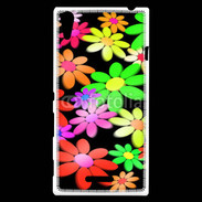 Coque Sony Xperia T3 Flower power 7