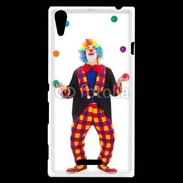 Coque Sony Xperia T3 Clown jongleur