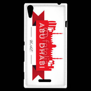 Coque Sony Xperia T3 Bienvenue à Abu Dhabi 2