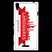 Coque Sony Xperia T3 Landmarks 1