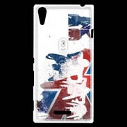 Coque Sony Xperia T3 Drapeau Londres Handisport