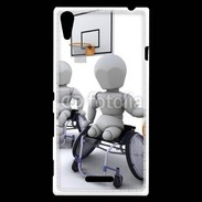 Coque Sony Xperia T3 Handisport Basketball