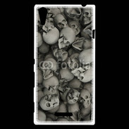 Coque Sony Xperia T3 Tête de mort 3