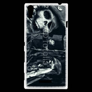 Coque Sony Xperia T3 Tête de mort pirate