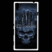 Coque Sony Xperia T3 Tête de mort 5