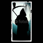 Coque Sony Xperia T3 Silhouette de la mort 
