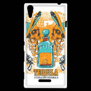 Coque Sony Xperia T3 Tête de Morte Tequila