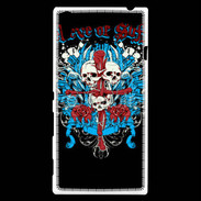 Coque Sony Xperia T3 Tête de Mort Believe or Suffer