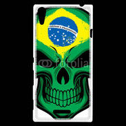 Coque Sony Xperia T3 Brésil Tête de Mort