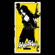 Coque Sony Xperia T3 Lady Criminal BAM BAM 25