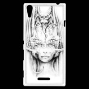 Coque Sony Xperia T3 Guerrière en dessin 10