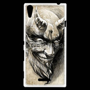 Coque Sony Xperia T3 Devil Hill en dessin