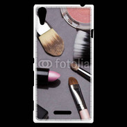 Coque Sony Xperia T3 Maquillage esthéticienne