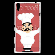 Coque Sony Xperia T3 Chef cuisinier