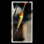 Coque Sony Xperia T3 Canne à pêche pêcheur