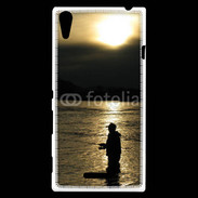 Coque Sony Xperia T3 Pêcheur nocturne