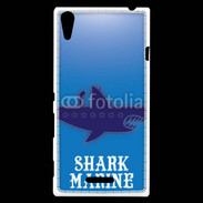 Coque Sony Xperia T3 Pêcheur de requin
