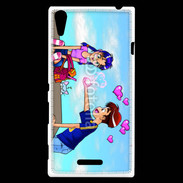 Coque Sony Xperia T3 Garçon romantique