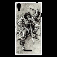 Coque Sony Xperia T3 Guerrier en dessin 25