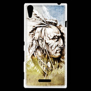 Coque Sony Xperia T3 Indiens d’Amérique en dessin 27