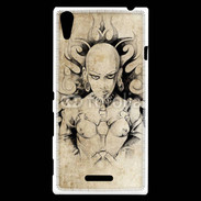 Coque Sony Xperia T3 Guerrière en dessin 12