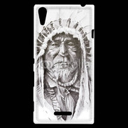 Coque Sony Xperia T3 Indiens d’Amérique en dessin 29