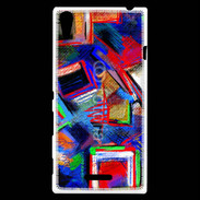 Coque Sony Xperia T3 Peinture abstraite 2