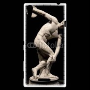 Coque Sony Xperia T3 Statue antique lanceur de disque