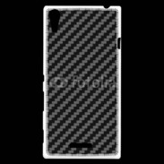 Coque Sony Xperia T3 Fibres de carbone