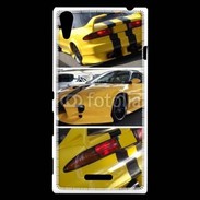 Coque Sony Xperia T3 Voiture jaune 6