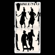 Coque Sony Xperia T3 Tableau charleston