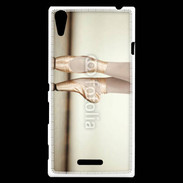 Coque Sony Xperia T3 Chausson danse classique