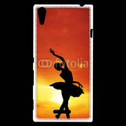 Coque Sony Xperia T3 Danseuse couché de soleil