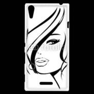 Coque Sony Xperia T3 Coiffure