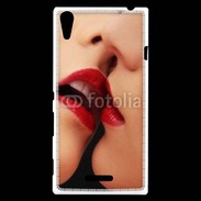Coque Sony Xperia T3 Baiser de lesbienne