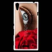 Coque Sony Xperia T3 Fleurs glamour 5