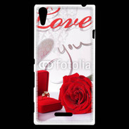 Coque Sony Xperia T3 Amour et passion 5