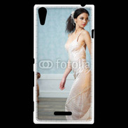 Coque Sony Xperia T3 Mariée glamour 2