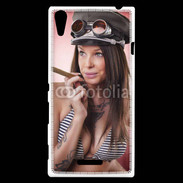 Coque Sony Xperia T3 Pin up aviator