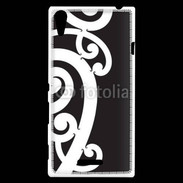 Coque Sony Xperia T3 Tatouage Maori