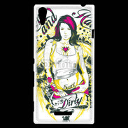Coque Sony Xperia T3 Tatouage Girl