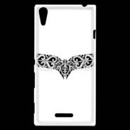 Coque Sony Xperia T3 Tatouage Maori 8